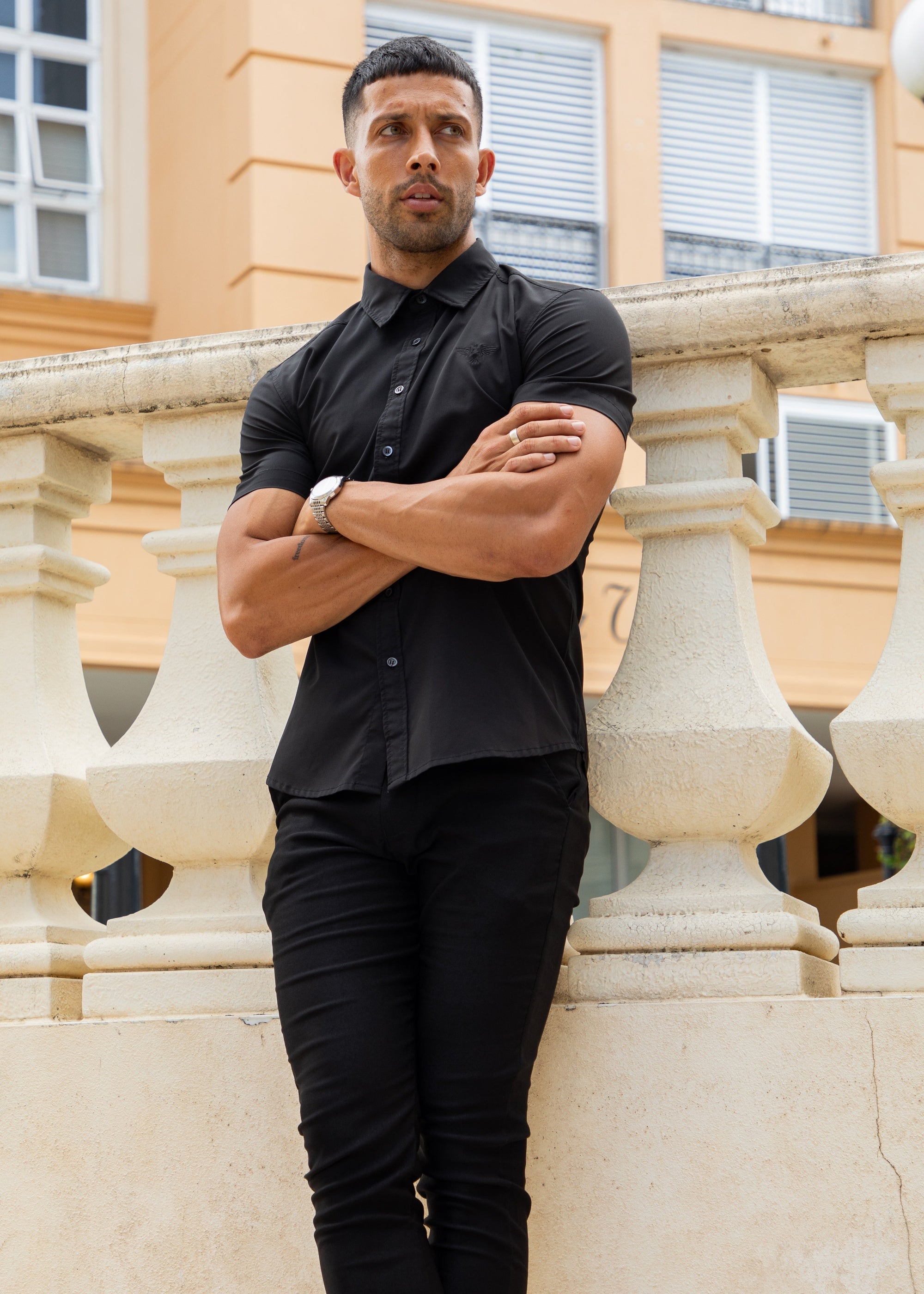 Vulcano Short Sleeve Slim Fit Shirt