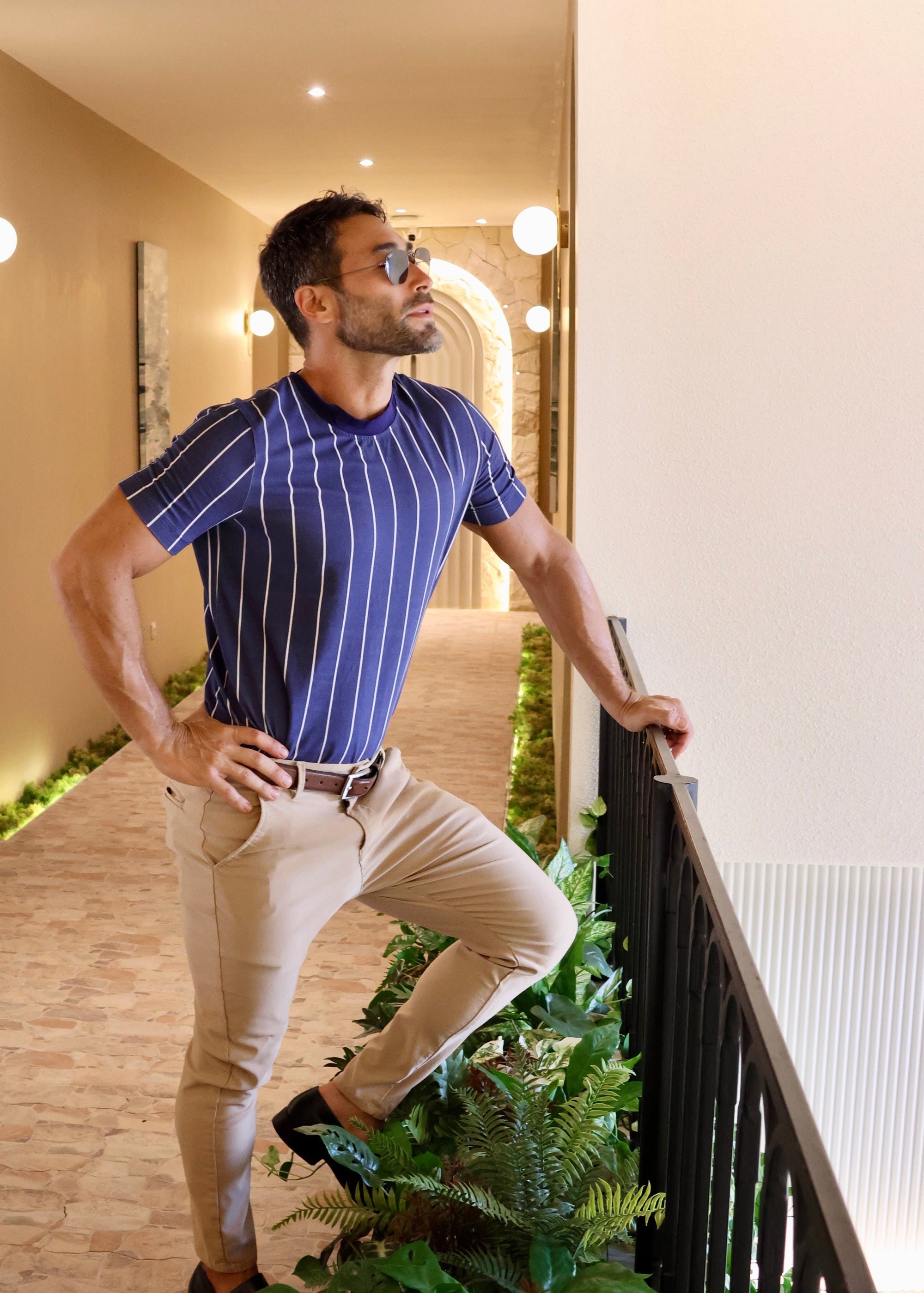 Capri Signature Collar Slim Fit Tee