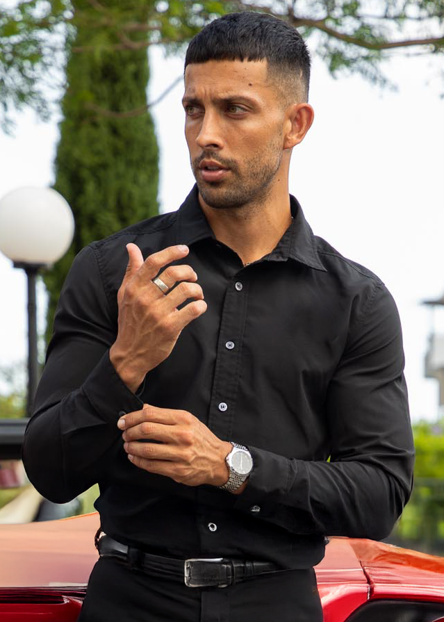 Vulcano Long Sleeve Slim Fit Shirt