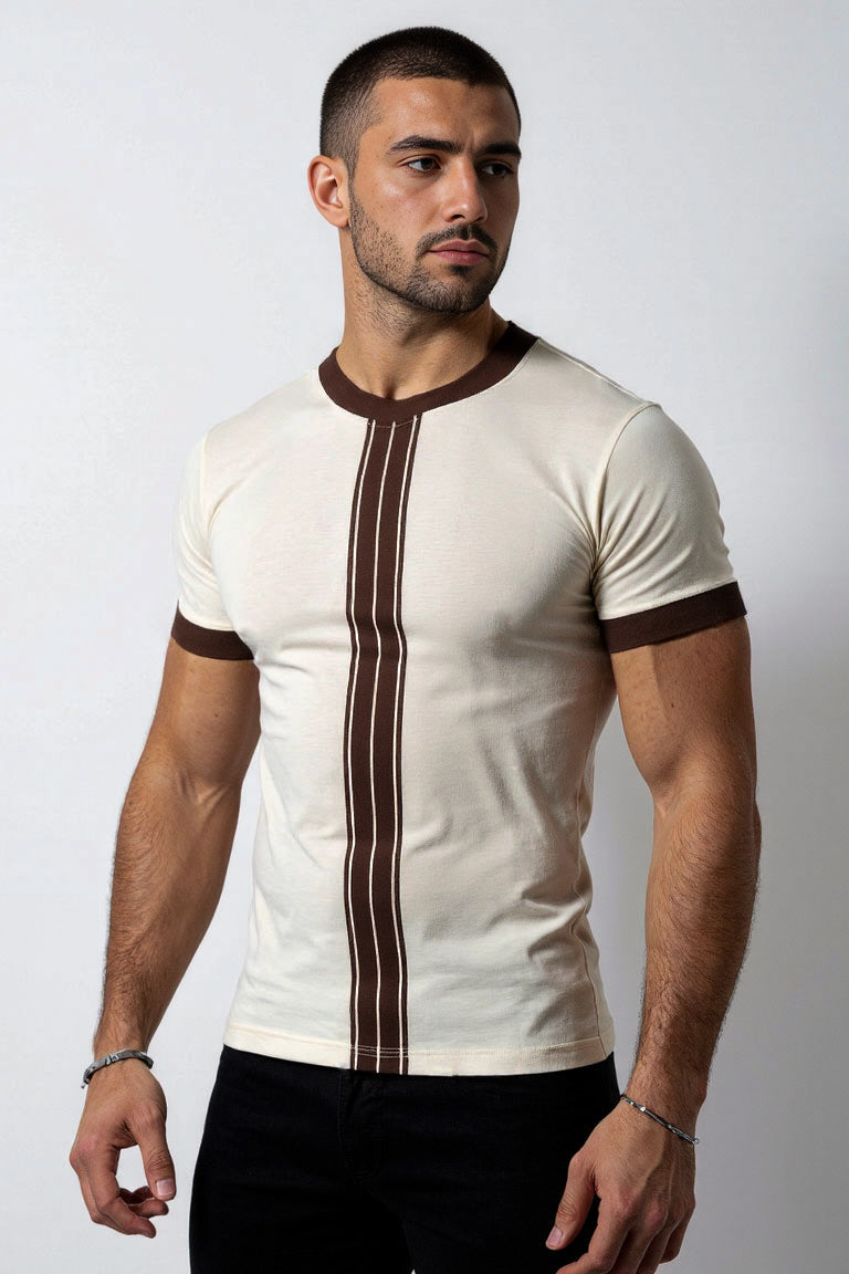 Roma Signature Collar Tee