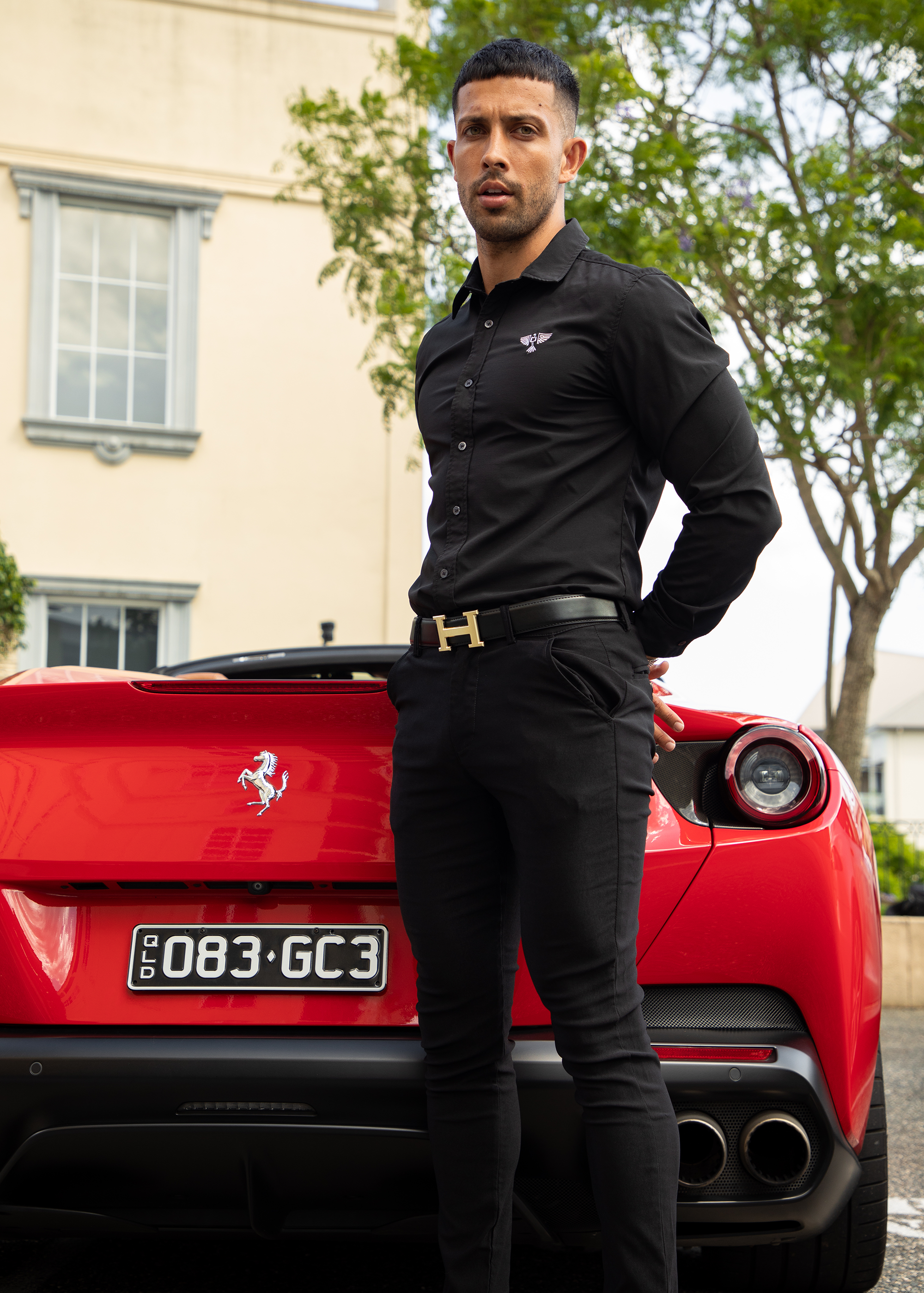 Vulcano Long Sleeve Slim Fit Shirt