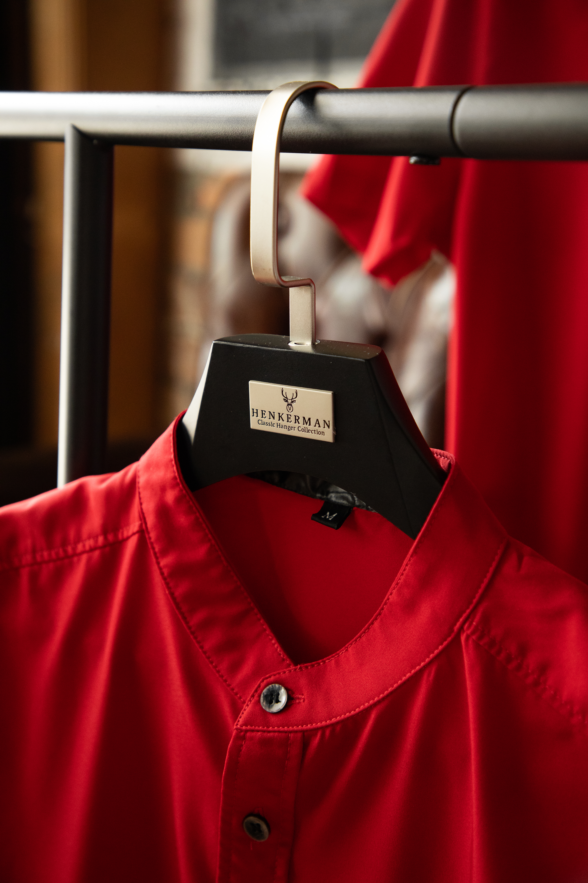 Rapallo Slim Fit Banded Collar Shirt