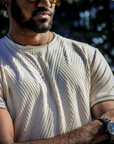 Amaretto Ribbed Slim Tee