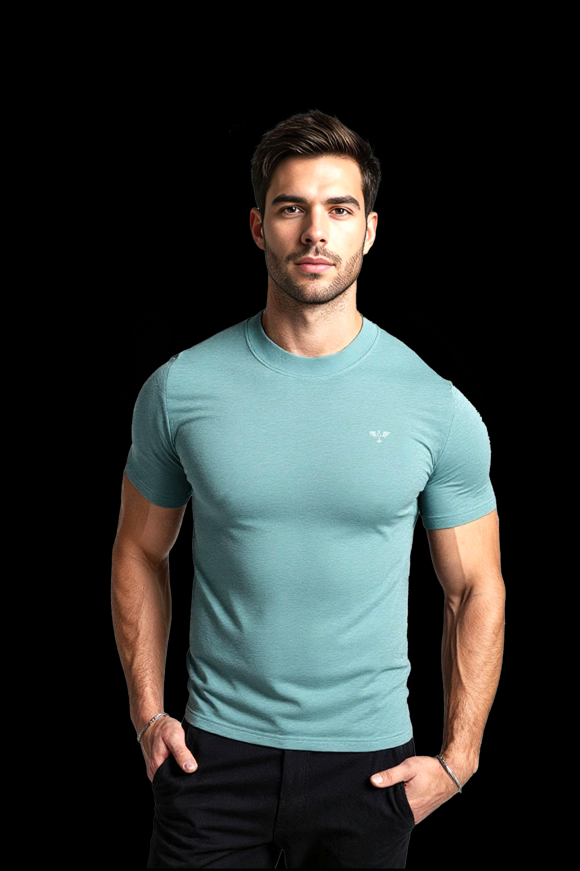 Abruzzo Signature Collar Slim Fit Tee