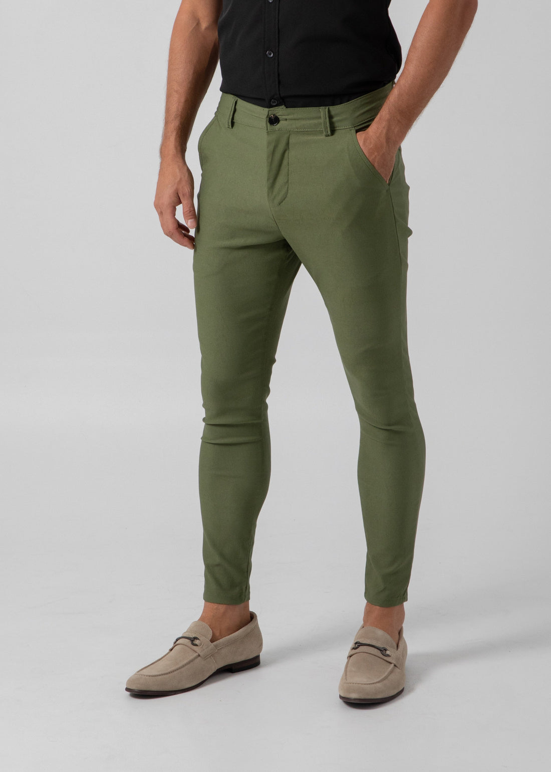 Best men's chinos in Australia, the Guillo Luxe Chino in tapered stretch twill