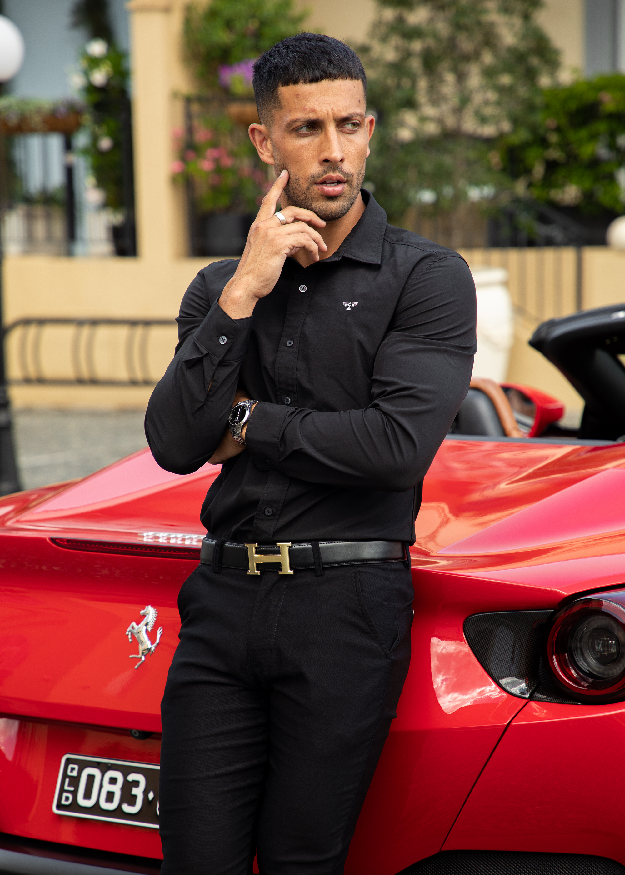 Vulcano Shirt | Long Sleeve Muscle Fit