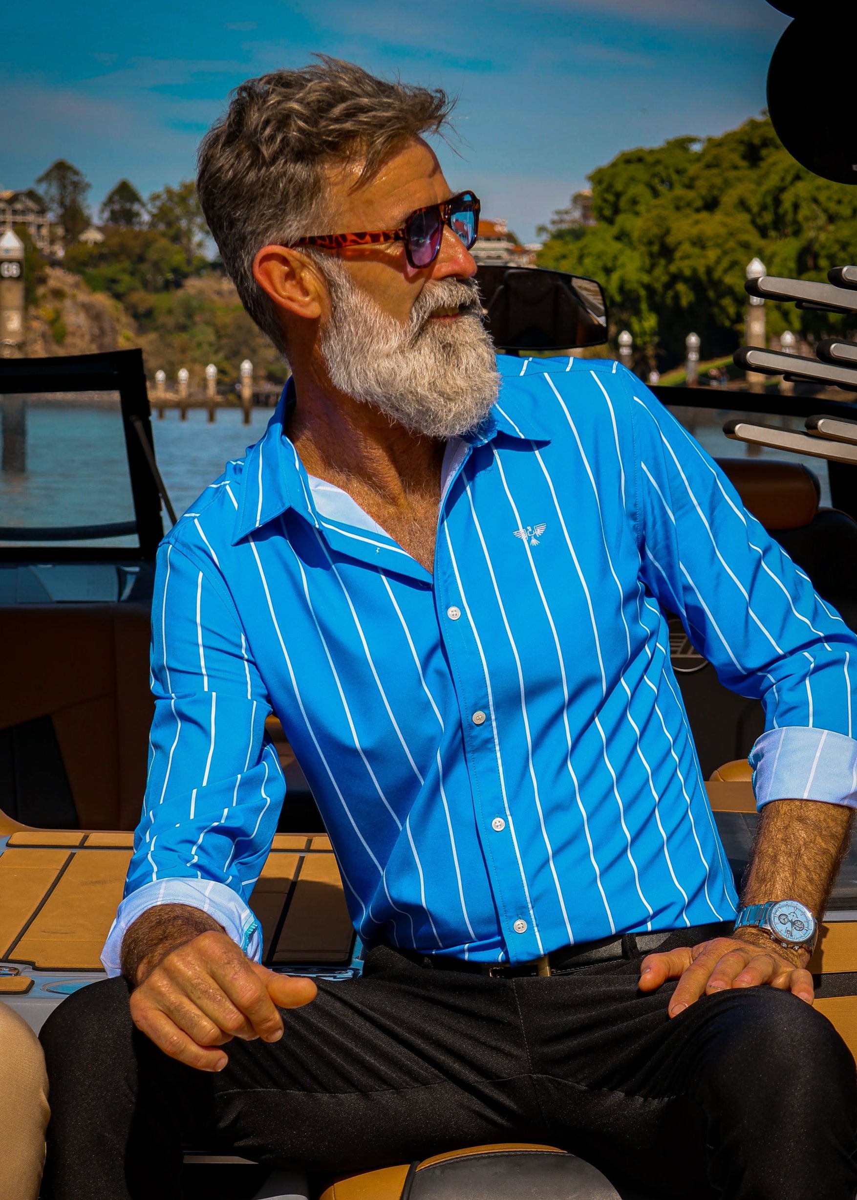 Amalfi Long Sleeve Slim Fit Shirt