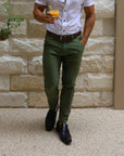 Sage Luxe Slim Chino