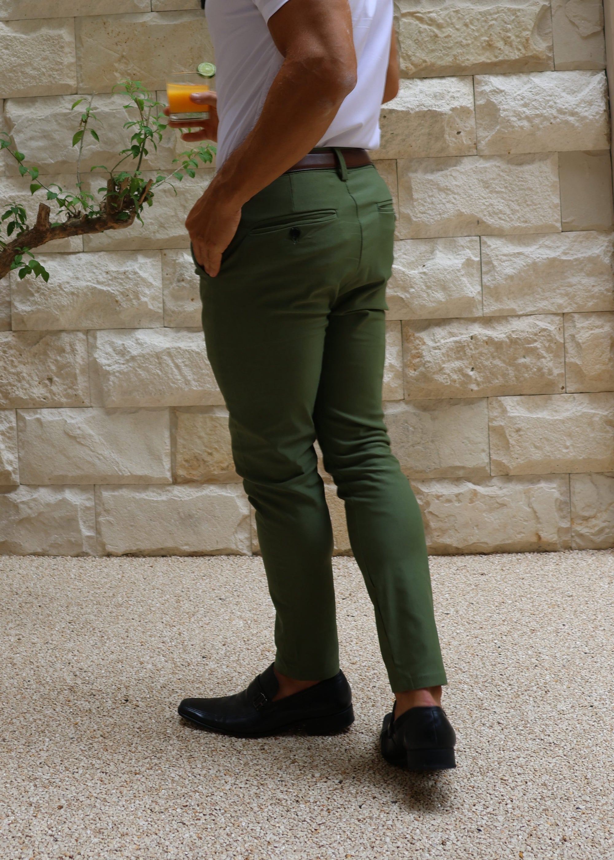 Sage Luxe Slim Chino