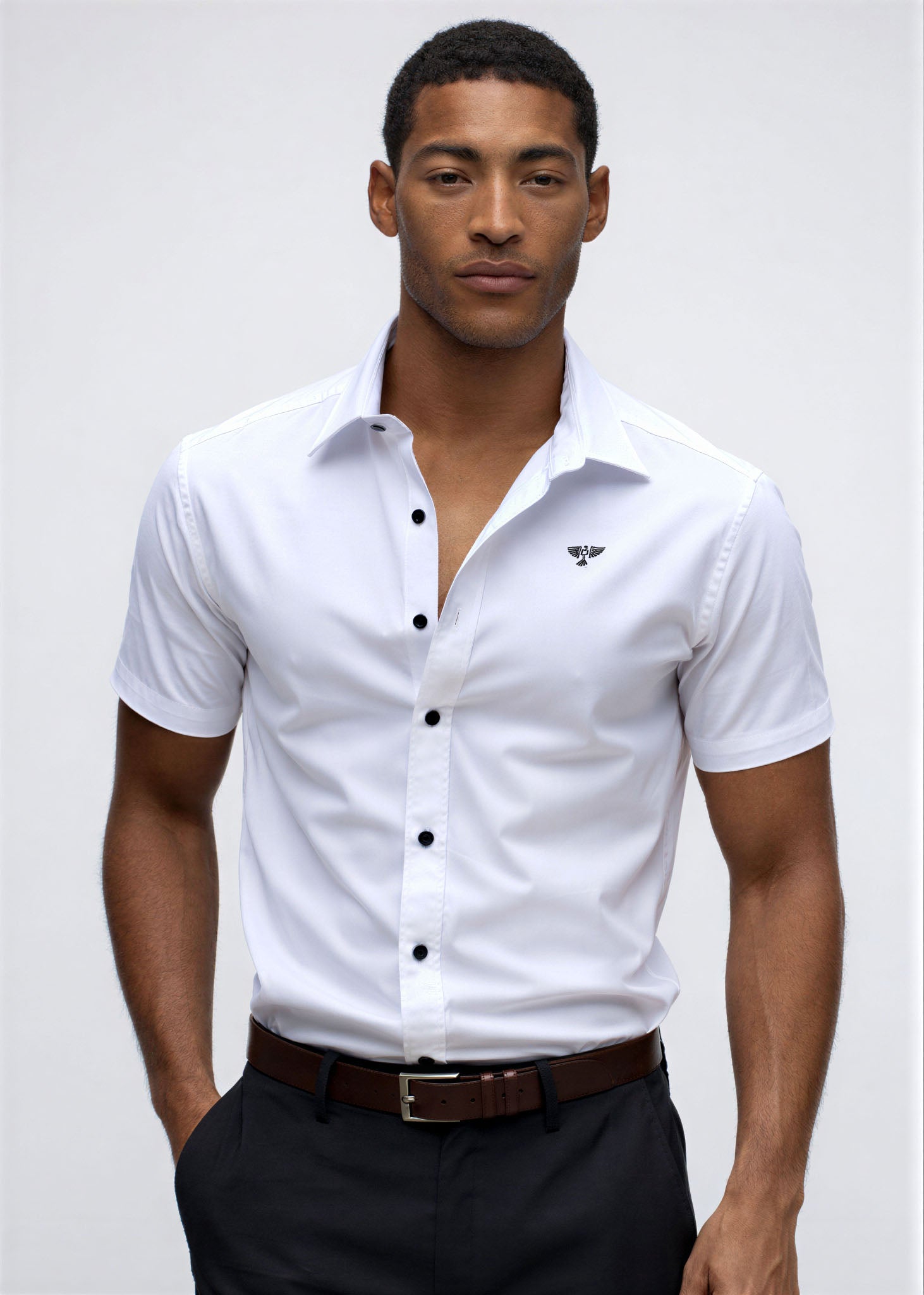 Siracusa Shirt | Short Sleeve Muscle Fit