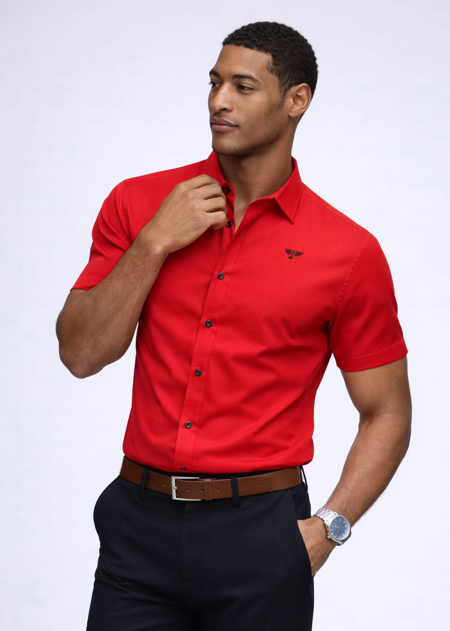 Rapallo Shirt | Short Sleeve Muscle Fit
