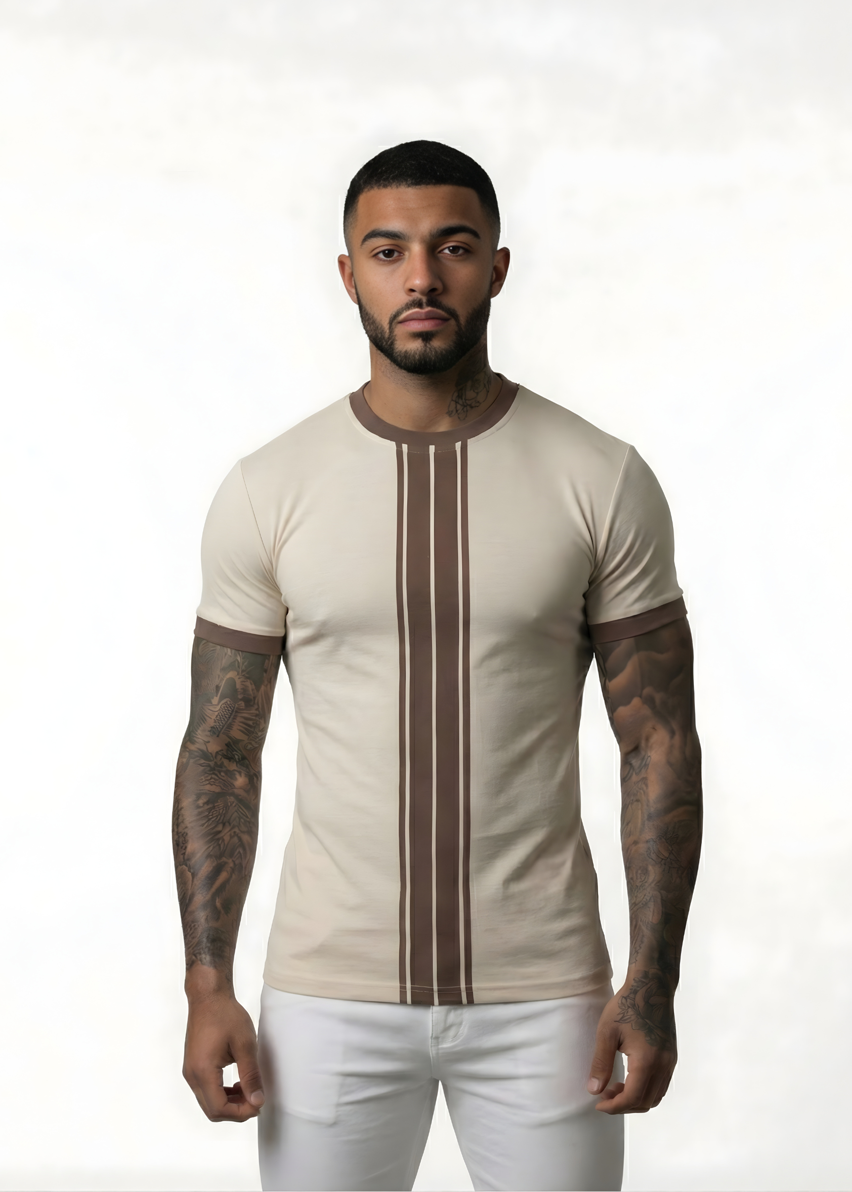 Roma Signature Collar Slim Fit Tee