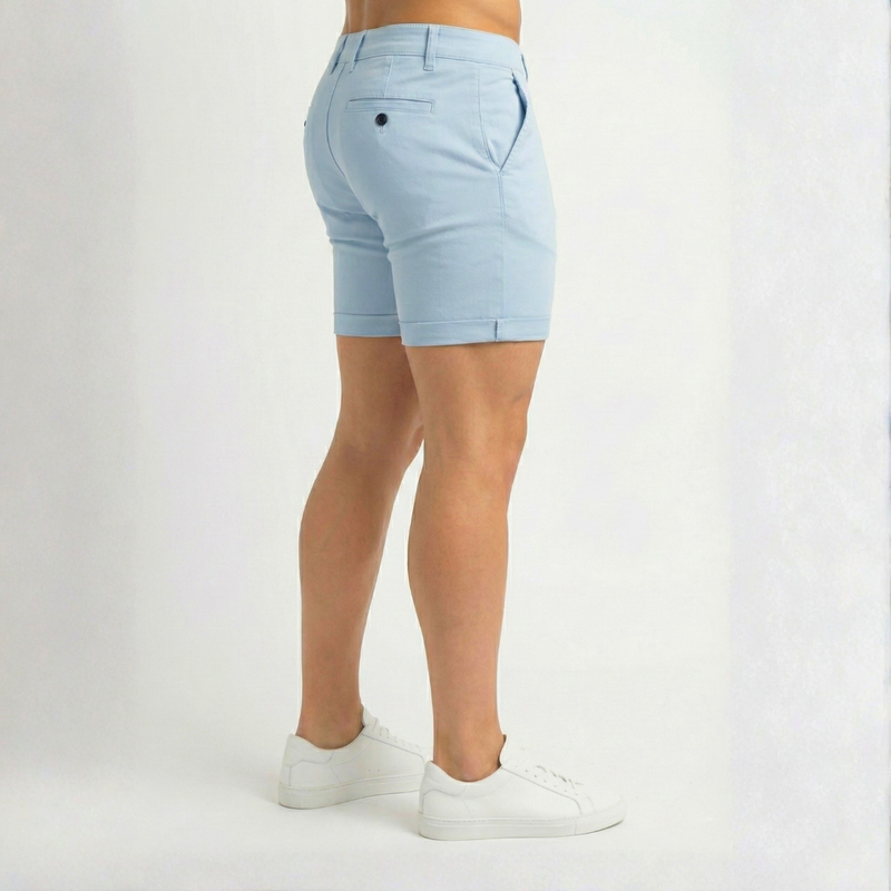 Capri Chino Short | Tailored Fit - Blue