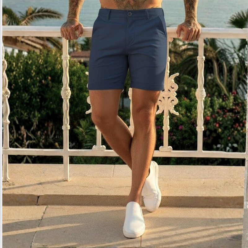 Capri Chino Short | Tailored Fit - Navy