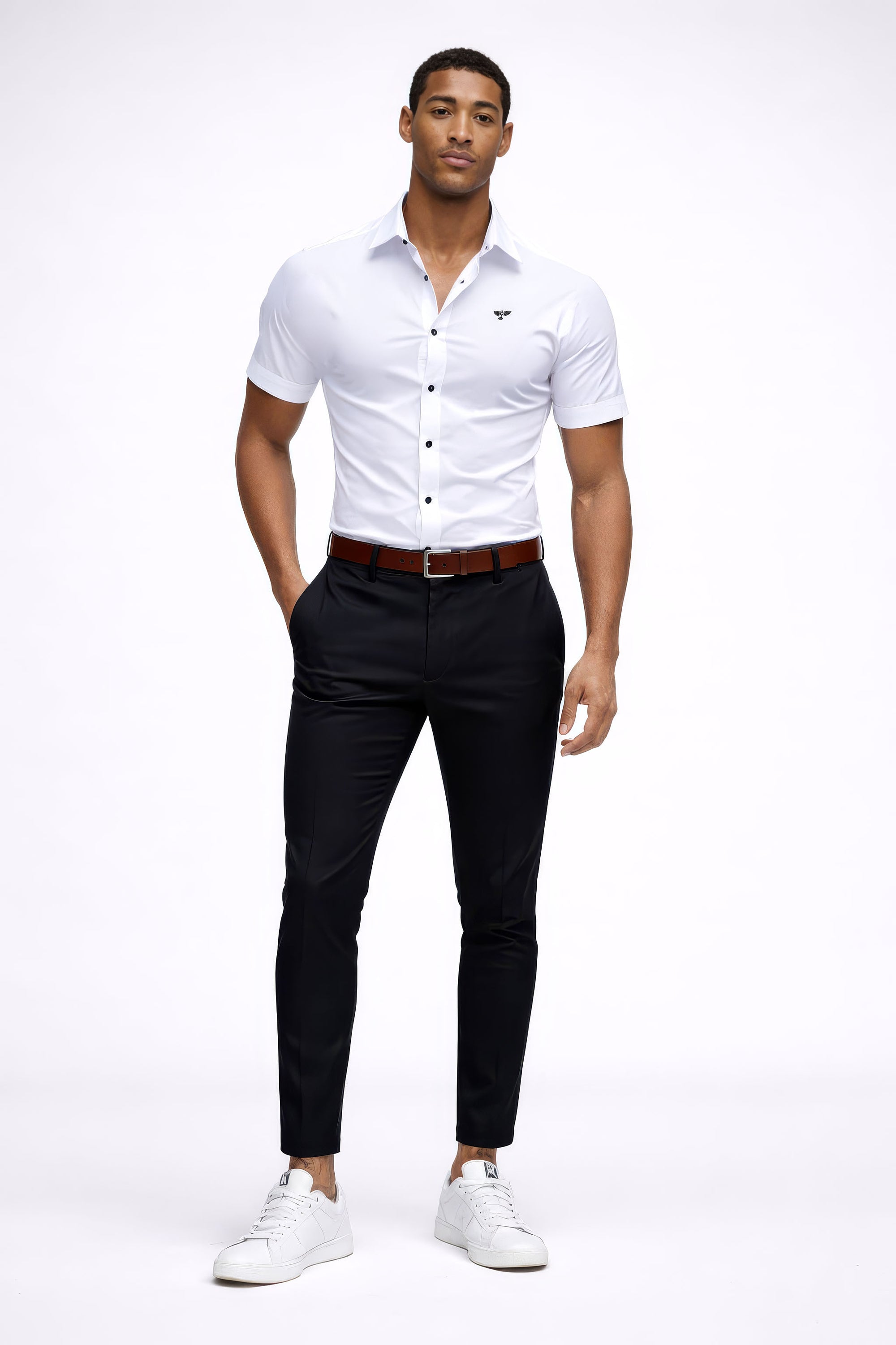 Siracusa Shirt | Short Sleeve Muscle Fit