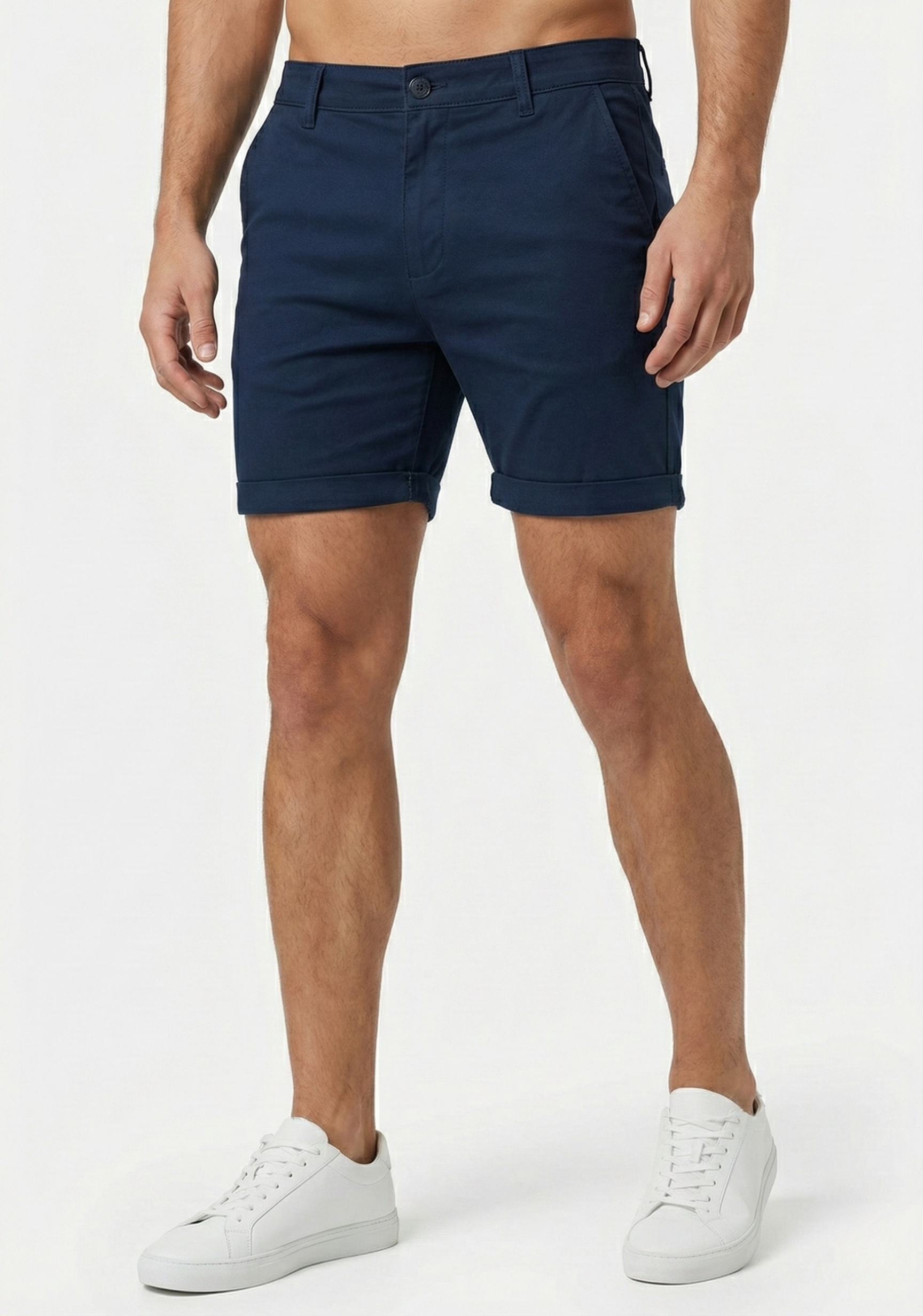 Capri Chino Short | Tailored Fit - Navy