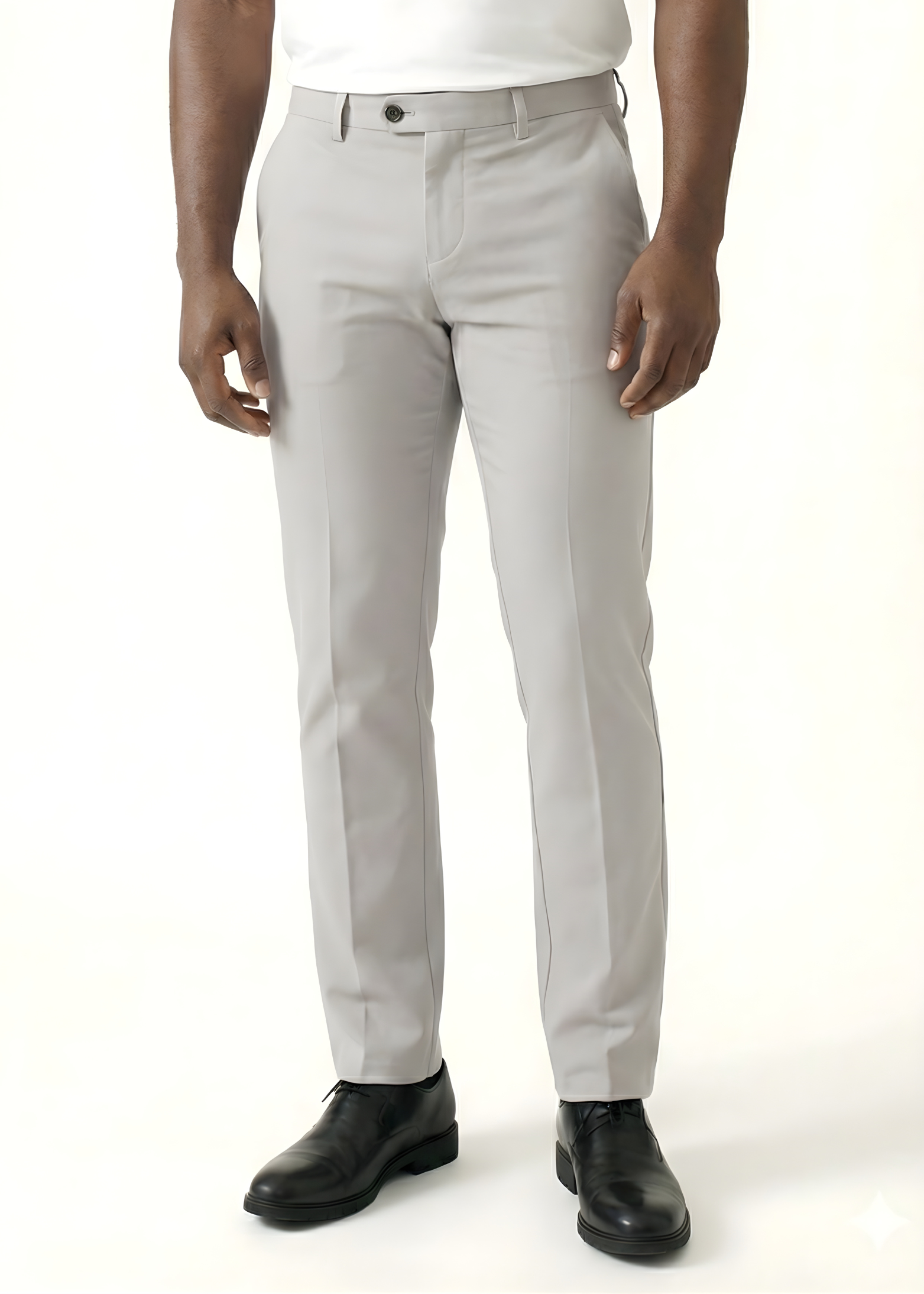 Signore Chino | Classic Fit Side Adjuster - Latte