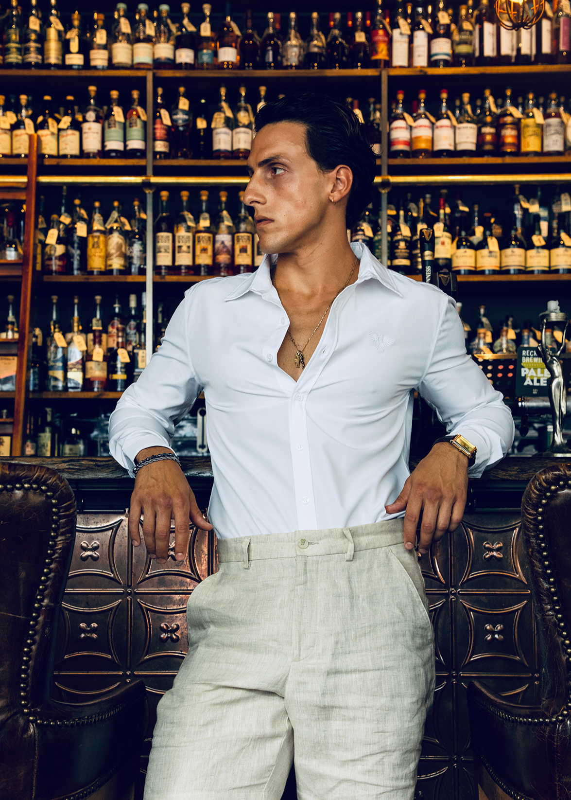 Siracusa Long Sleeve Slim Fit Shirt