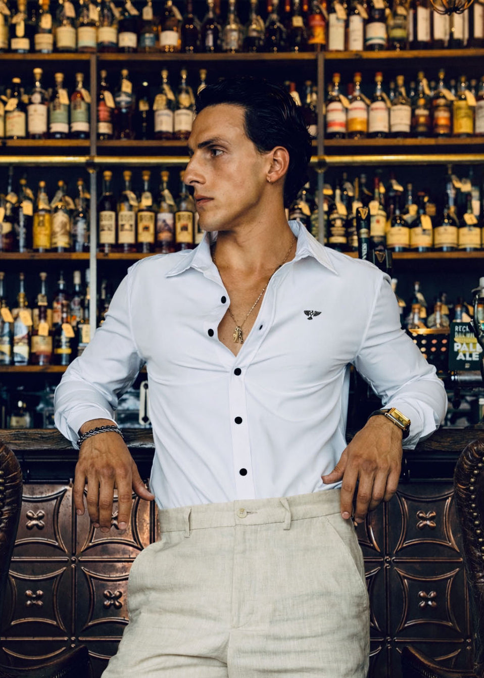 Siracusa Shirt | Long Sleeve Muscle Fit