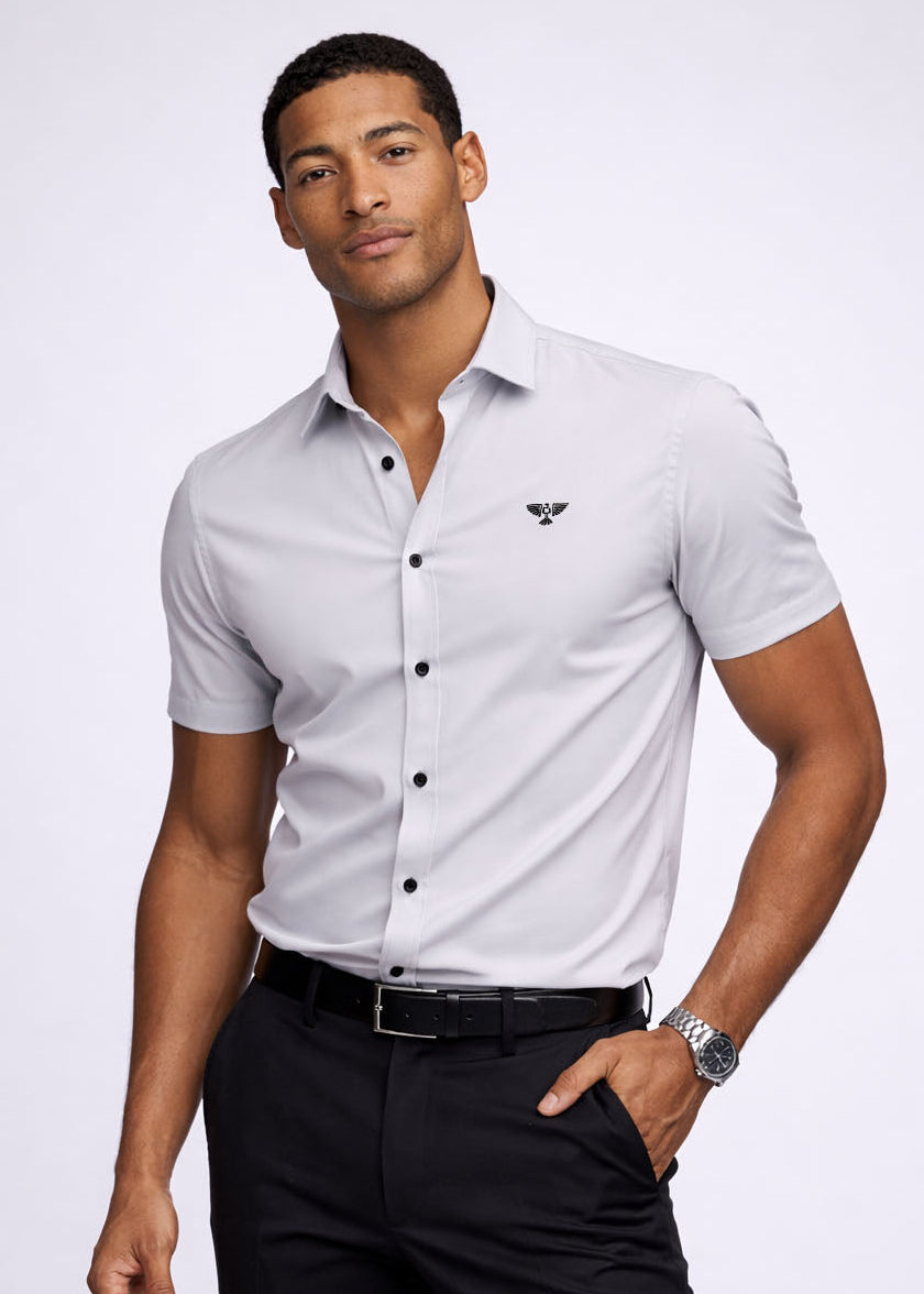 Turin Shirt | Short Sleeve Muscle Fit