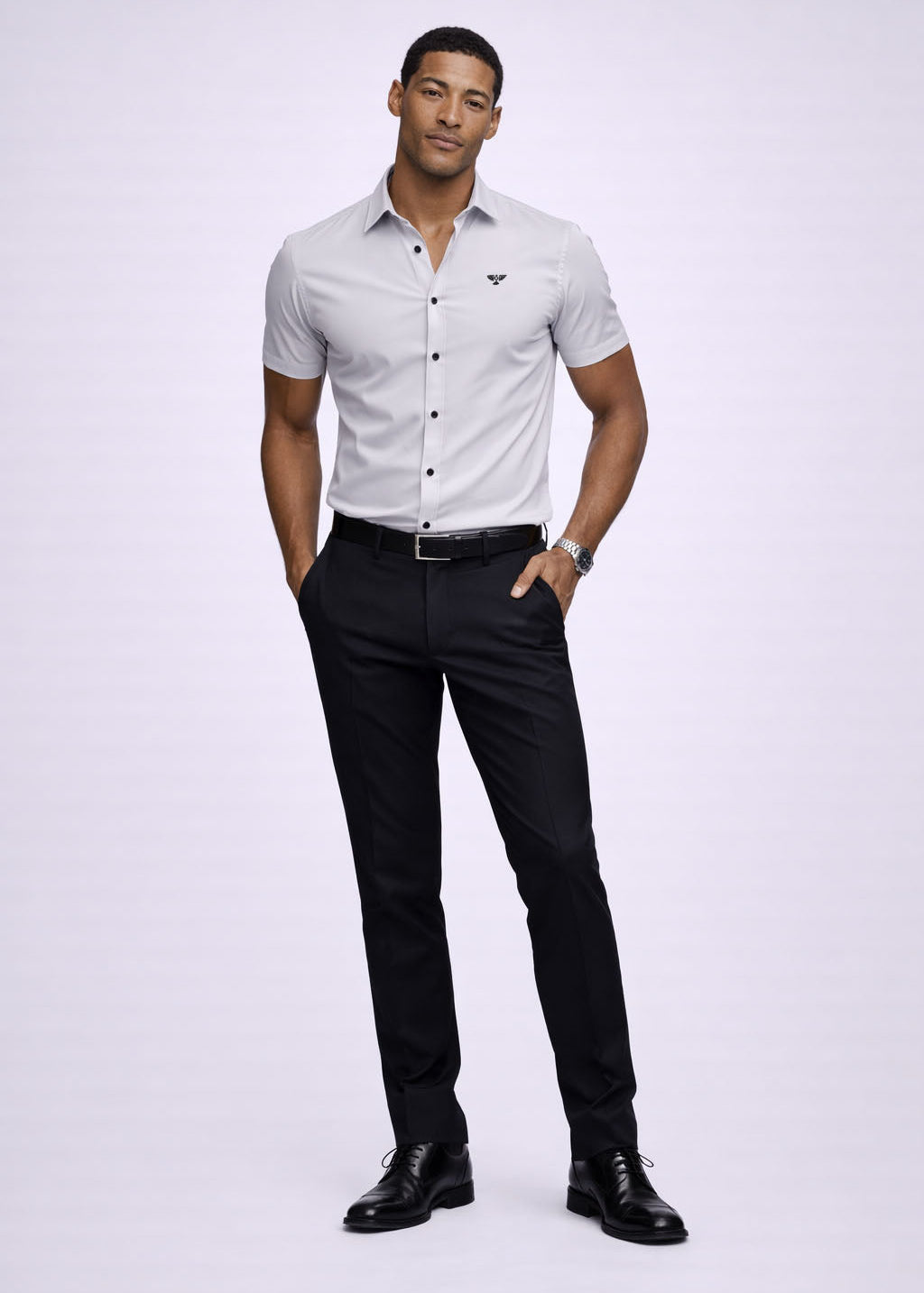 Turin Shirt | Short Sleeve Muscle Fit