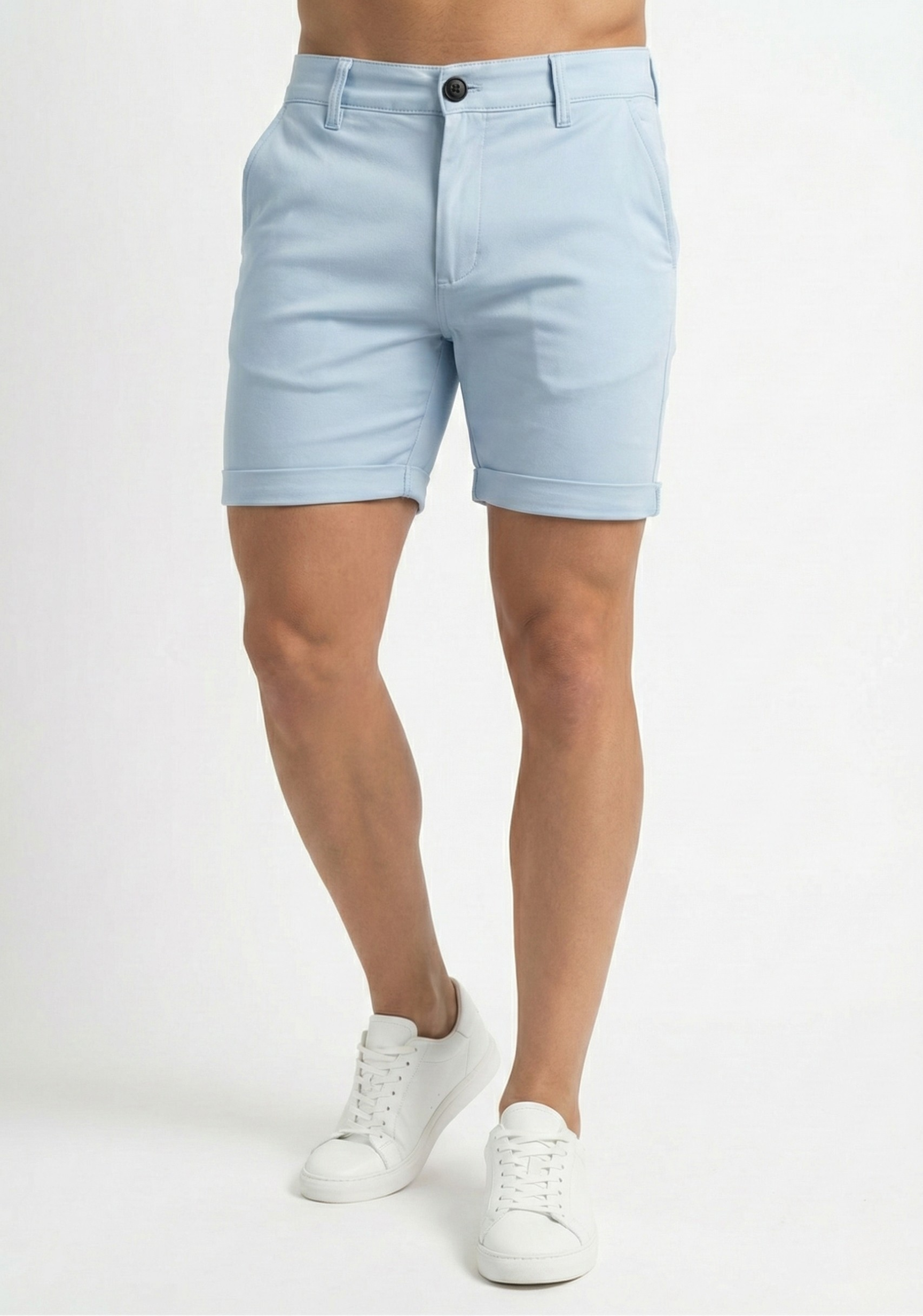 Capri Chino Short | Tailored Fit - Blue