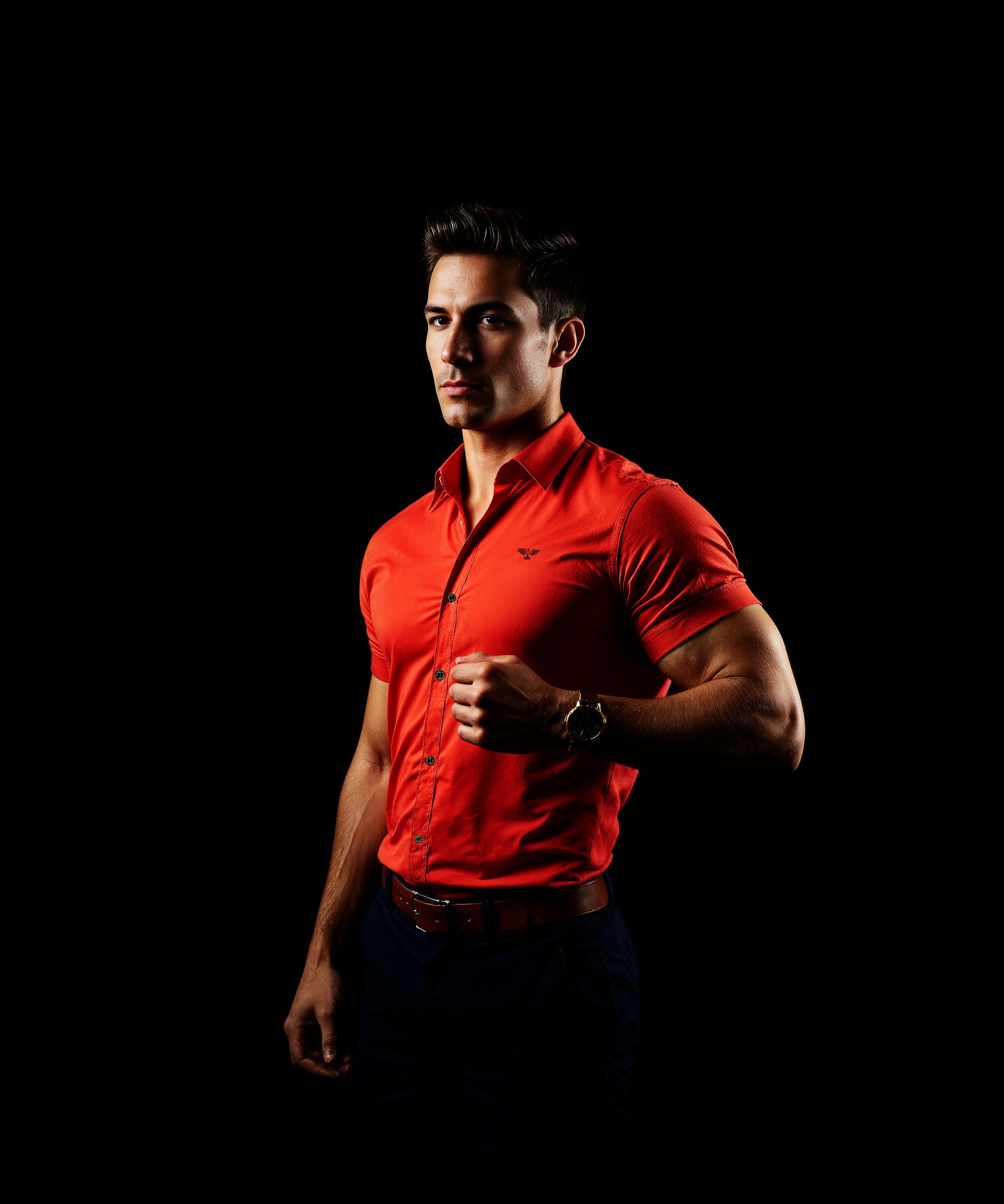 Rapallo Slim Fit Short Sleeve Shirt