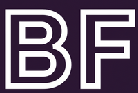 Black Friday BF Hollow Icon