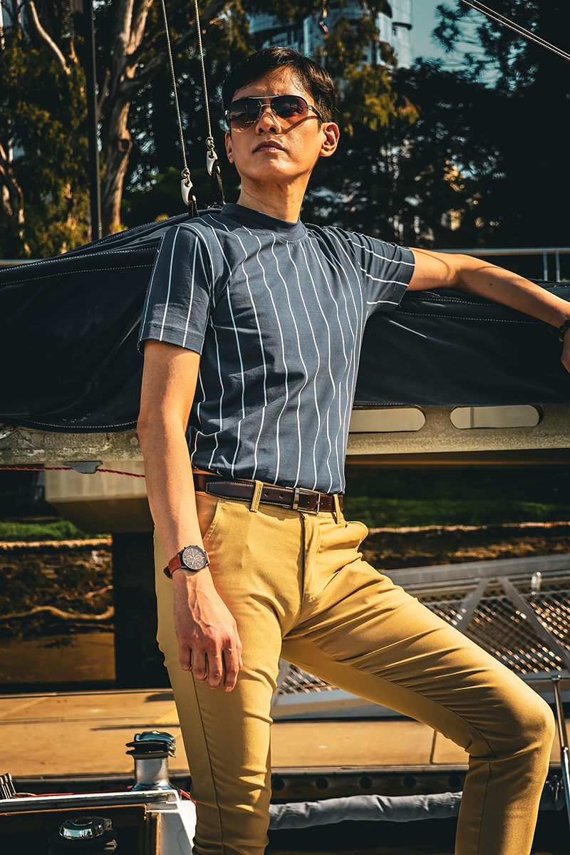 Capri Signature Collar Slim Fit Tee