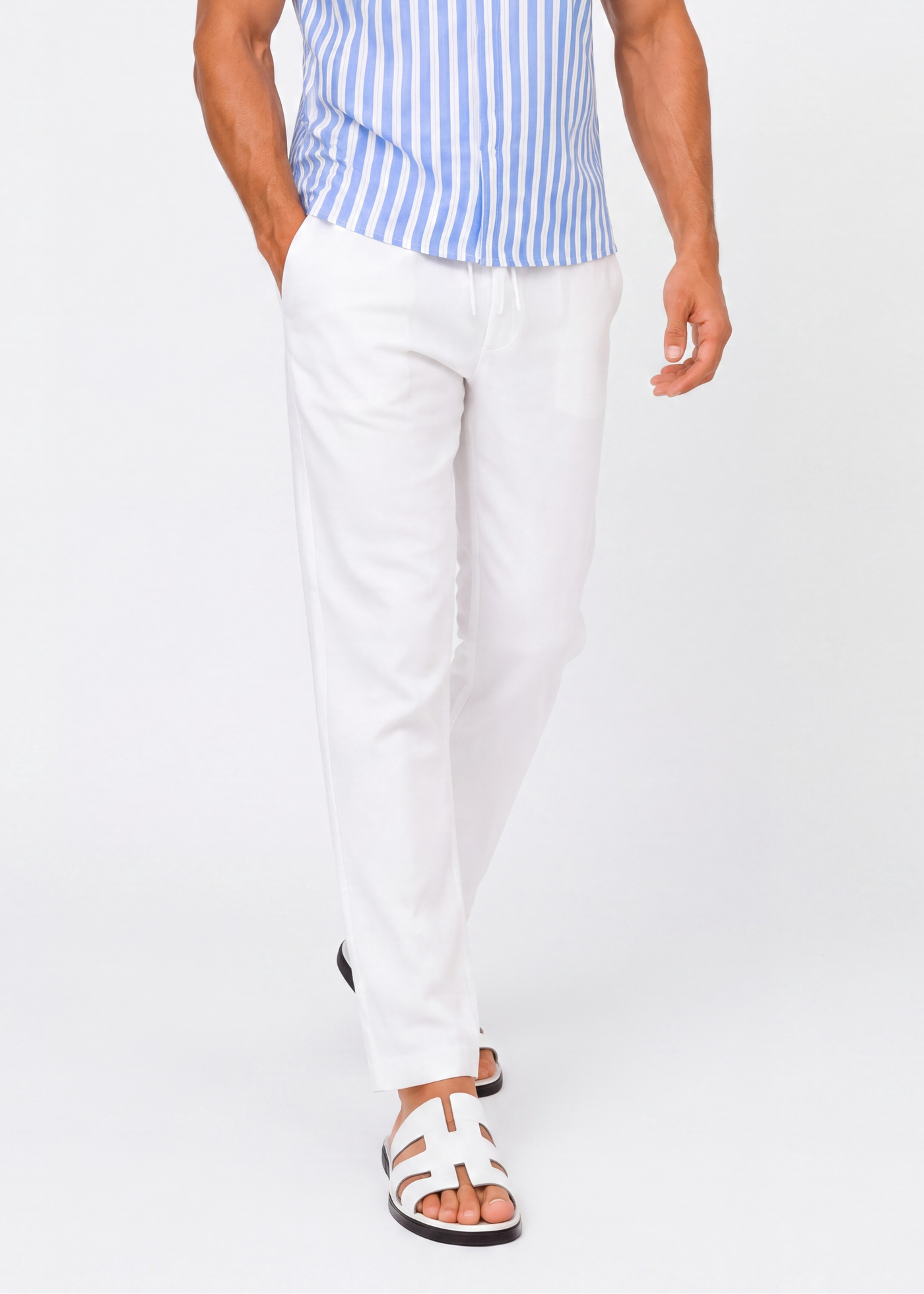 The Alassio Linen Pants