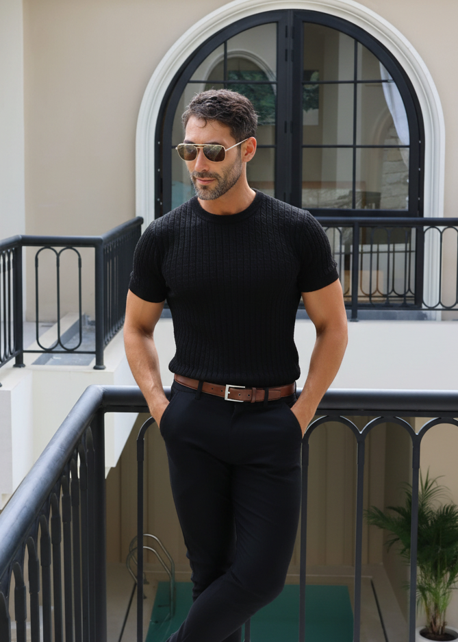 Linea Knitted Tee - Variation 4