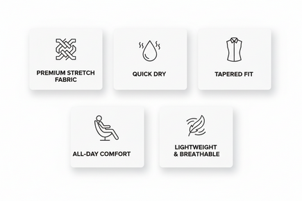 Product features - increased spacing