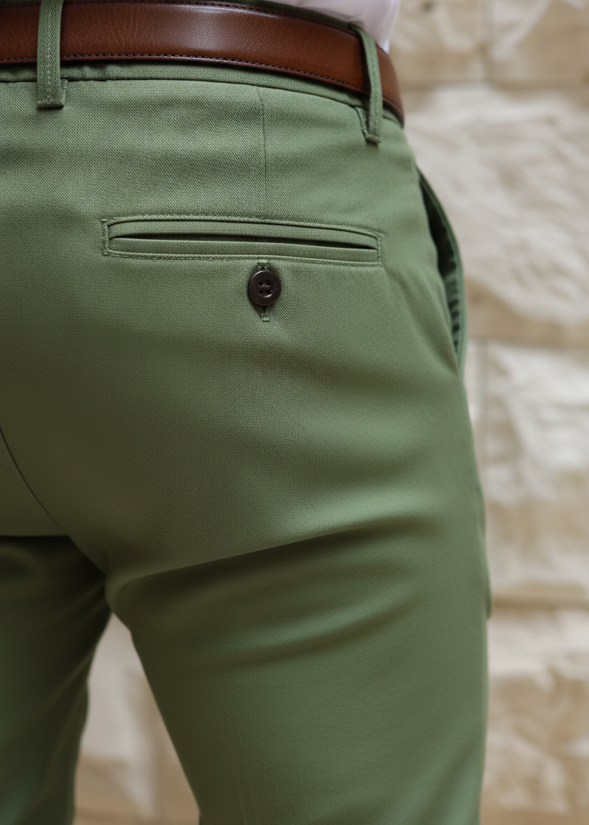 Rear pocket close-up