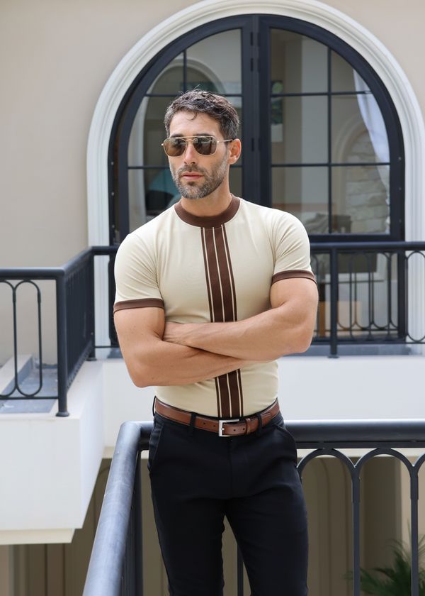 Roma Tee arms crossed